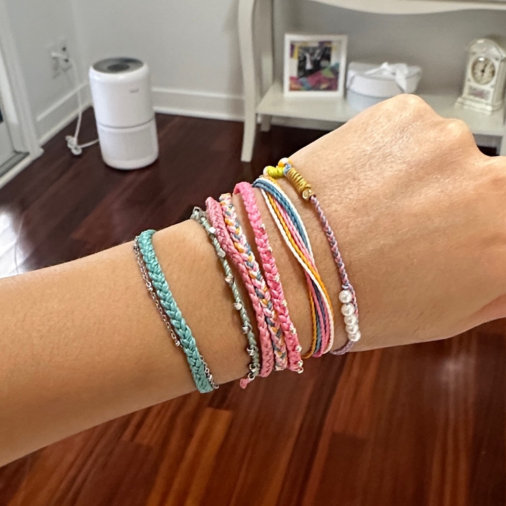Assorted Spring Pura Vida Braided Bracelets